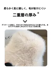 高級感あふれるフェイクファーの漁師帽【秋冬用・保温・耳あて付き】