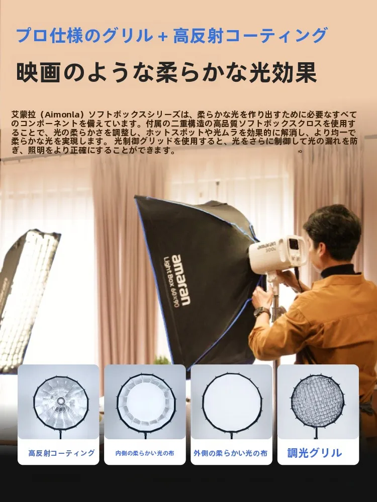 オクタドーム型柔光ボックス：間接照明の種類としての光質と設置効果を徹底解説