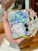 華為ノバフリップ用スマートフォンケース【折りたたみ式・油絵デザイン・フルカバー・衝撃吸収】