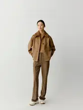 冬用全羊毛ダブルフェイスコート【厚手・レディース】