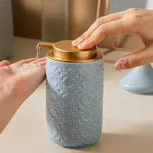 陶器製ローションディスペンサー【家庭用・ホテル向け・中容量】