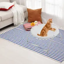 ペット用吊りベッド【猫・犬兼用・洗える・暖かく通気性あり・丸型デザイン】