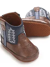 冬の新しいベビーシューズ ブーツ ヴィンテージレザーブーツ