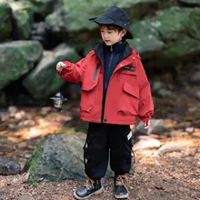 男の子用 三合一アウター【アウトドア・春秋用・防風】（セットアップ対応）