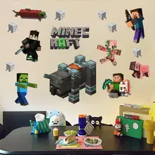 マインクラフト ピクセルステッカー【防水・トラベルケース・子供部屋の壁飾り】
}