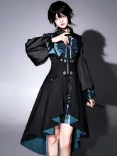 ロリータドレス ゴシック ダーク 王子様 コスプレ ユニセックス ハロウィン セットアップ
