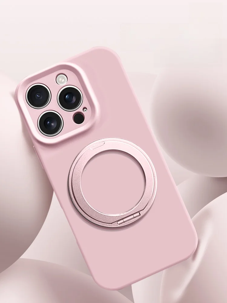 液体シリコン素材のiPhone用360ホルダー：安定性とデザインのバランスを実現