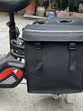 防水 ブラック 電動バイク用 サイドバッグ【マルチユース・フロント・リア・サイド用】