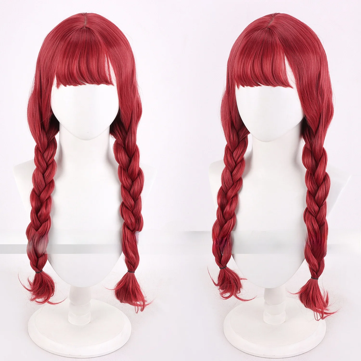 お祭りにぴったりのロングヘアスタイルは？赤いカールロリーコスプレウィッグで解決！