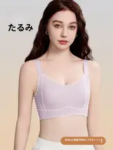 大きい胸をカバーする薄型スポーツブラ【フルカップ・脇肉防止・下垂防止】