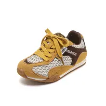 秋用子供用通気性メッシュ運動靴【男女兼用・ソフトソール・カジュアルデザイン】（セットアップ対応）