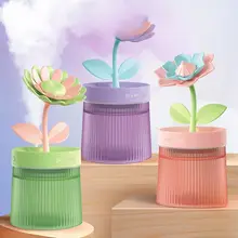 栀子花デザイン USB加湿器【女性用・家庭用・寝室に最適】