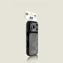 デニム風iPhone用スマホケース【カジュアルデザイン・高級感・ステッチ加工】