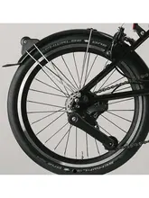 349小布折りたたみ自転車用黒色タイヤ【折りたたみ外タイヤ・適合パーツ】