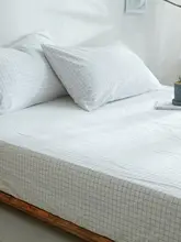 水洗棉製のベッドカバー【シングル用・全棉・マットレス保護】