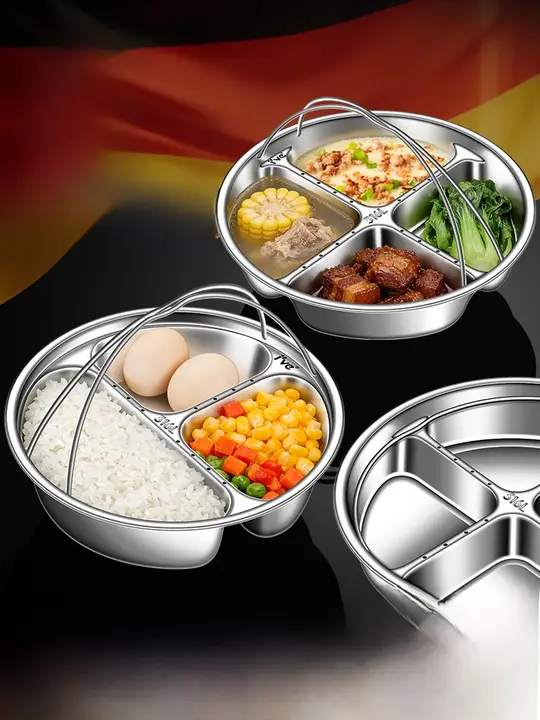 316ステンレス製蒸しプレート【四分割・炊飯器用・蒸し器】