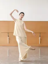 立衿デザインのファッショナブルなダンスウエア【モダンダンス・クラシック舞踊用・夏用】（セットアップ対応）