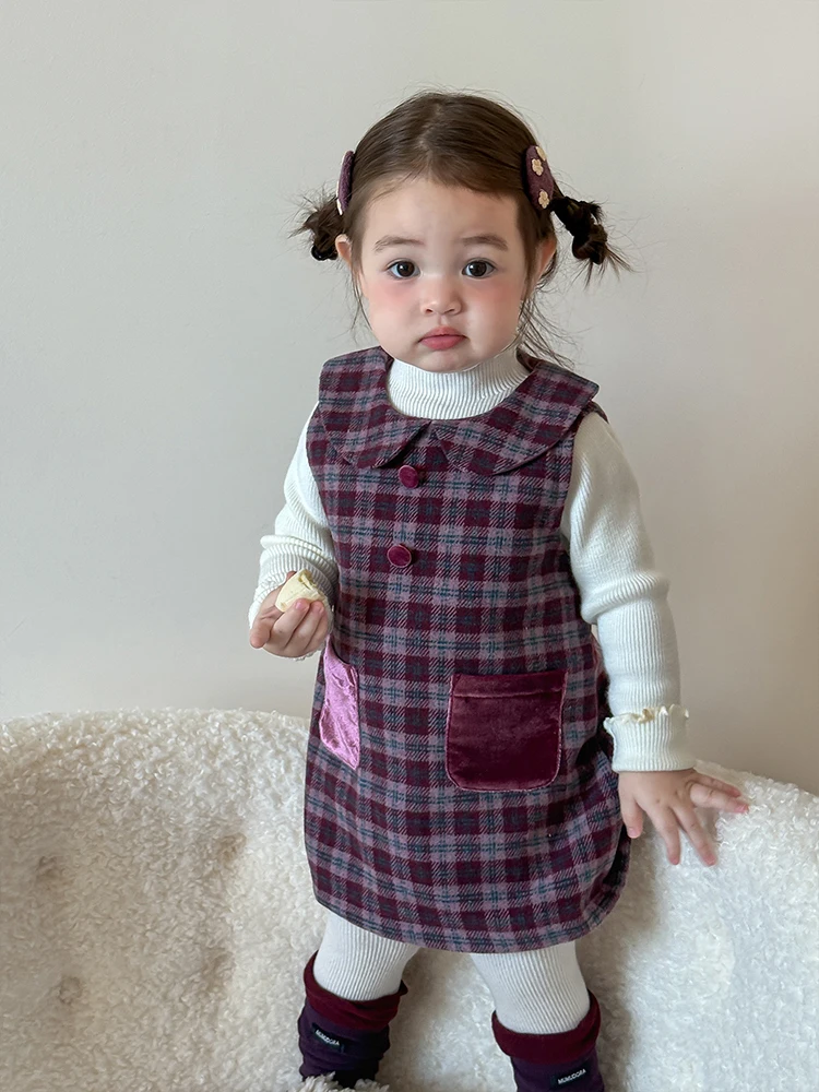 130センチの女の子に合う秋冬ドレス：韓式バックレスプリンセススタイルの実用性とサイズ適合性
