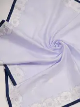 純綿刺繍ハンカチ【多用途・アートデザイン・フード付き】（セットアップ対応）