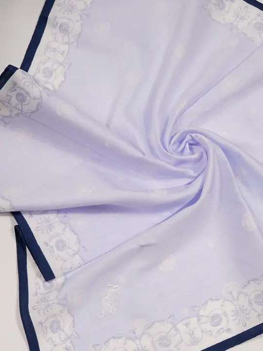 純綿刺繍ハンカチ【多用途・アートデザイン・フード付き】（セットアップ対応）