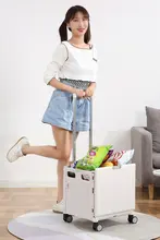 露禾 車載収納ボックス【折りたたみ式・買い物・小型トロリー】