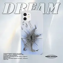 スマホケース TPU ソフトケース サイバーパンク 幻想的 シルエット ヴィンテージ ストリート iPhone対応 Huawei対応「Huawei」
