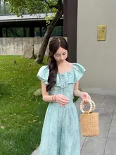 トップス ワイドパンツ 2点セット レディース デザイン性 ミントグリーン きれいめ カジュアル