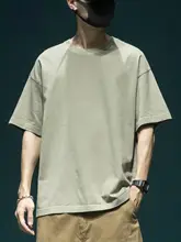 メンズ夏用ゆったりフィットTシャツ【コットン100％・ショートスリーブ・スポーツ＆カジュアル用】
