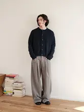 ショートカーデ レディース ウール混 立体アーガイル柄 お正月 迎春 冬「CARPEM」