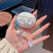 Huawei FreeBuds5i用TPUケース【ワイヤレスBluetoothイヤホン用・柔らかい・防振・シンプルデザイン】