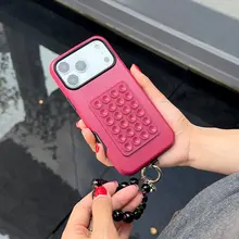 オシャレなスマートフォンケース【ストラップ付き・iPhone対応・高級感あり】