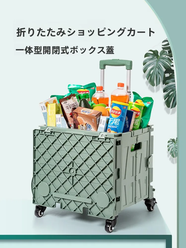 軽量折りたたみ式ハンドル付きショッピングカート：キャンプ・アウトドアで荷物運びに最適な実用性を解説