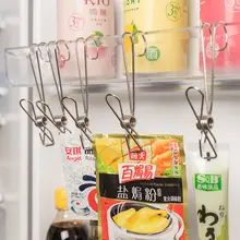 便利な長尾付きステンレスクリップ【家庭用・耐久性・穴あけ不要】（セットアップ対応）