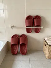 抗菌防滑の赤い新婚用ルームスリッパ【男女兼用・夏用・防臭・カップル向け】