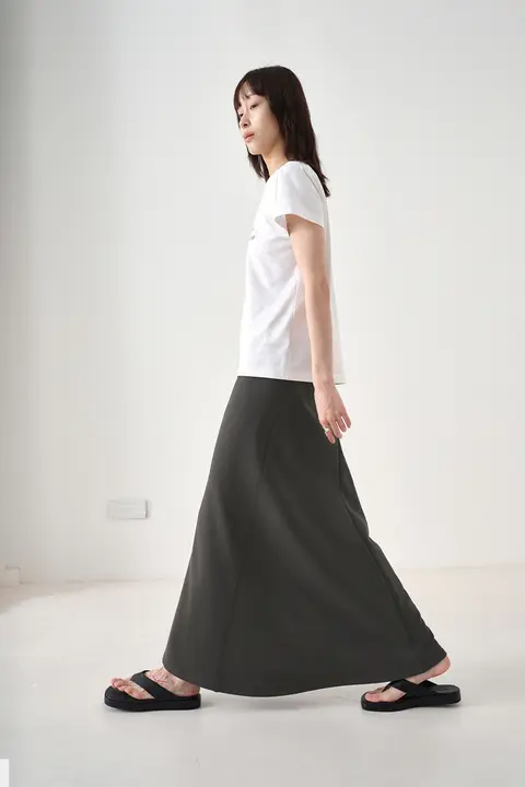 Aラインフィッシュテールスカート【32s精梳全棉・女性用】