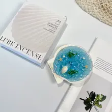 海洋モチーフの貝殻アロマキャンドル【誕生日ギフト・インテリア装飾用】