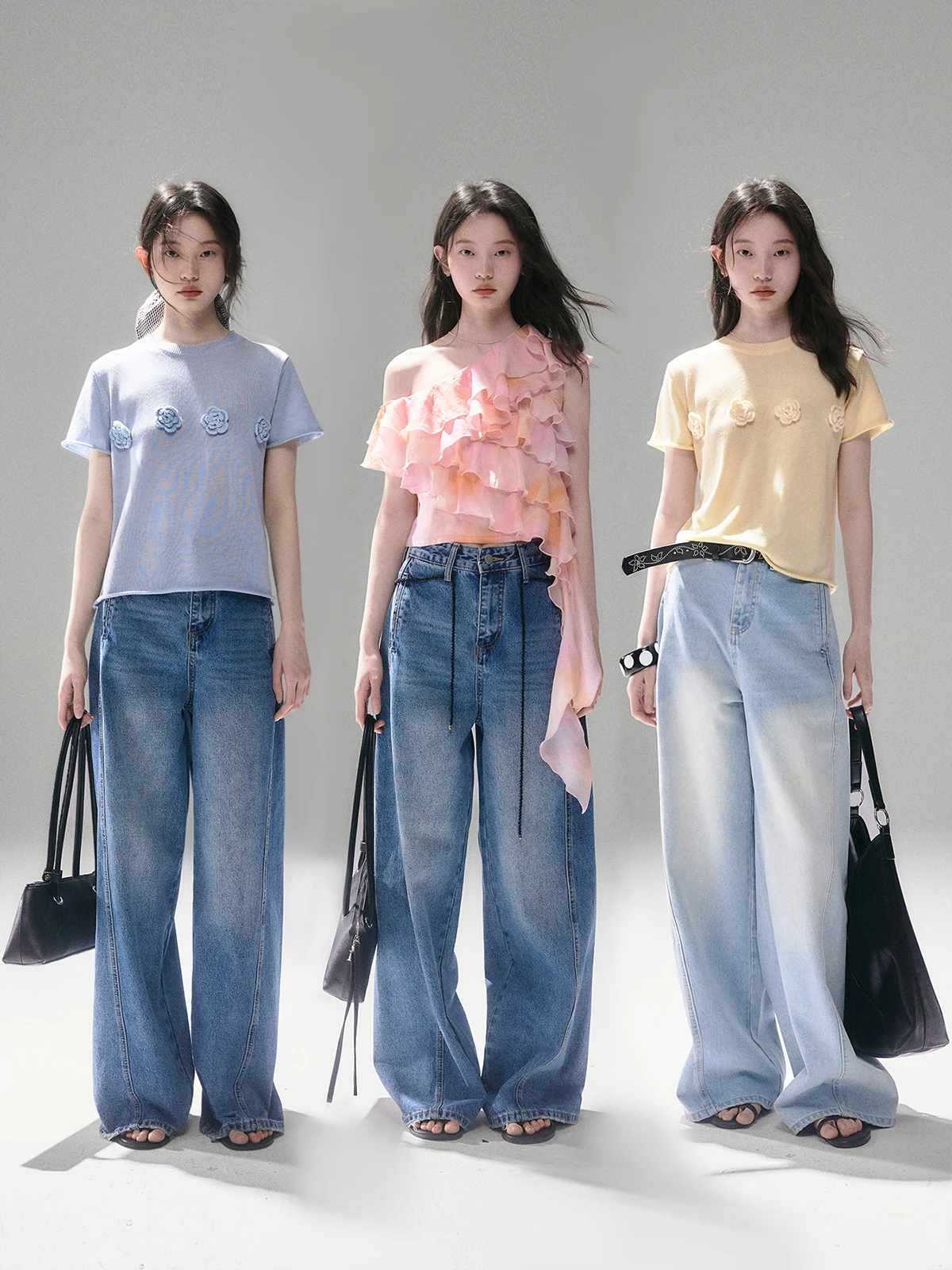 黒 デニム ワイド パンツは本当に今が旬？ヴィンテージウォッシュの直筒デニムが選ばれる理由とは