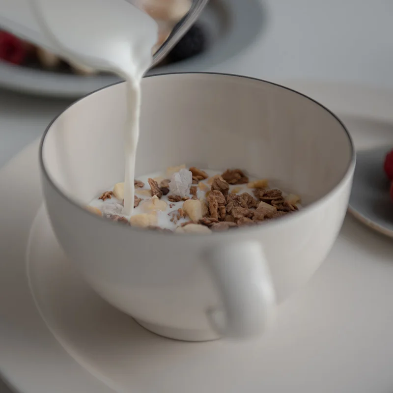 韓国インテリアを再現｜カフェ風部屋の作り方 - 陶器製ティーカップセットのレイアウト対応