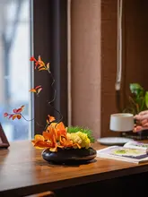 リアルな高級感！造花の卓上インテリア【リビング用・華やかな花束・ディスプレイ用】