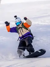 防水防風のフリースタイルスキーウェア【保温性・フリーライド用・長袖】