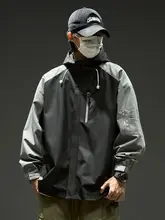 春秋用 男性用防風ジャケット【アメリカンヴィンテージスタイル・カジュアル・コットンブレンド】