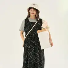 フラワープリントのスクエアネックノースリーブロングワンピース【ウエストマーク・Aライン・甘さとスタイルアップ】