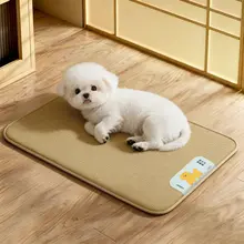 夏用ペット用マット【滑り止め付き・快適なクッション素材】