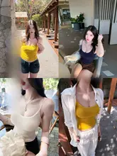 バストパッド付きキャミソール【春夏・フィット感・高伸縮性・三色展開】