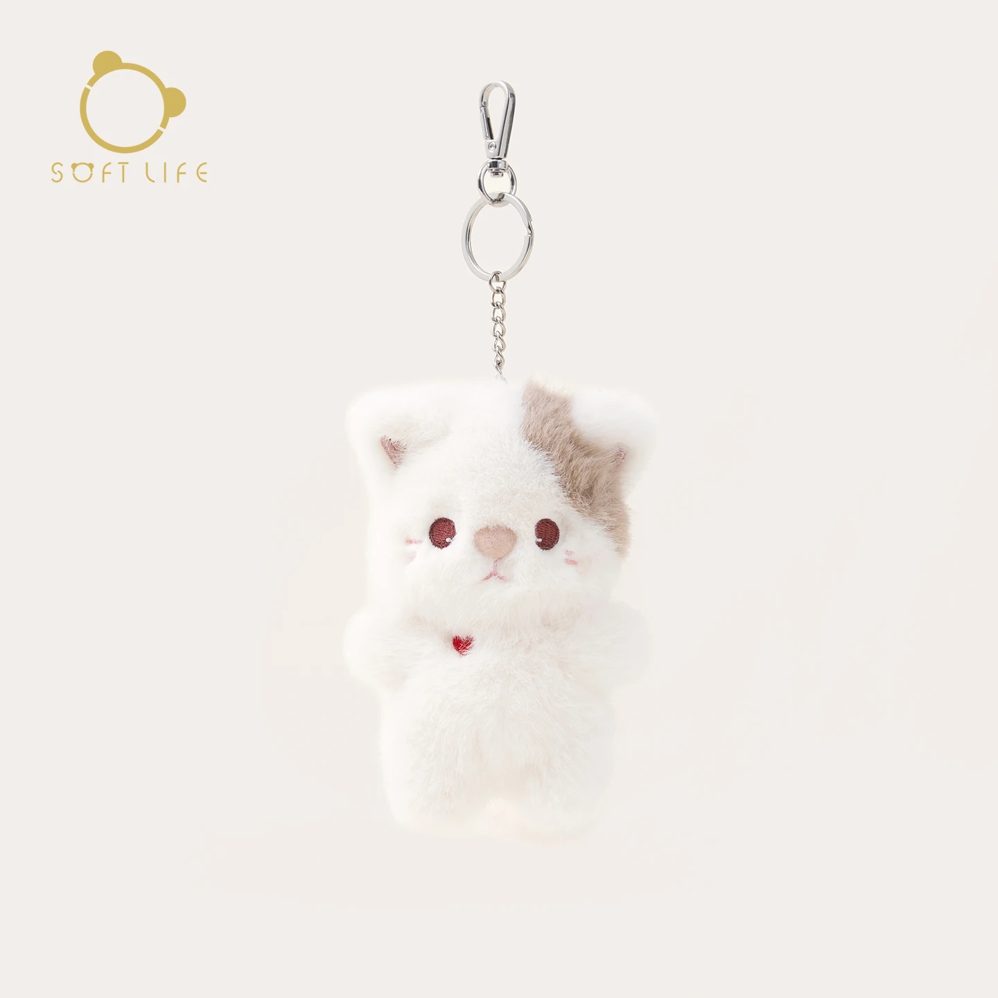 猫のぬいぐるみ キーホルダー：おしゃれなバッグチャームとしての実用性とプレゼント価値