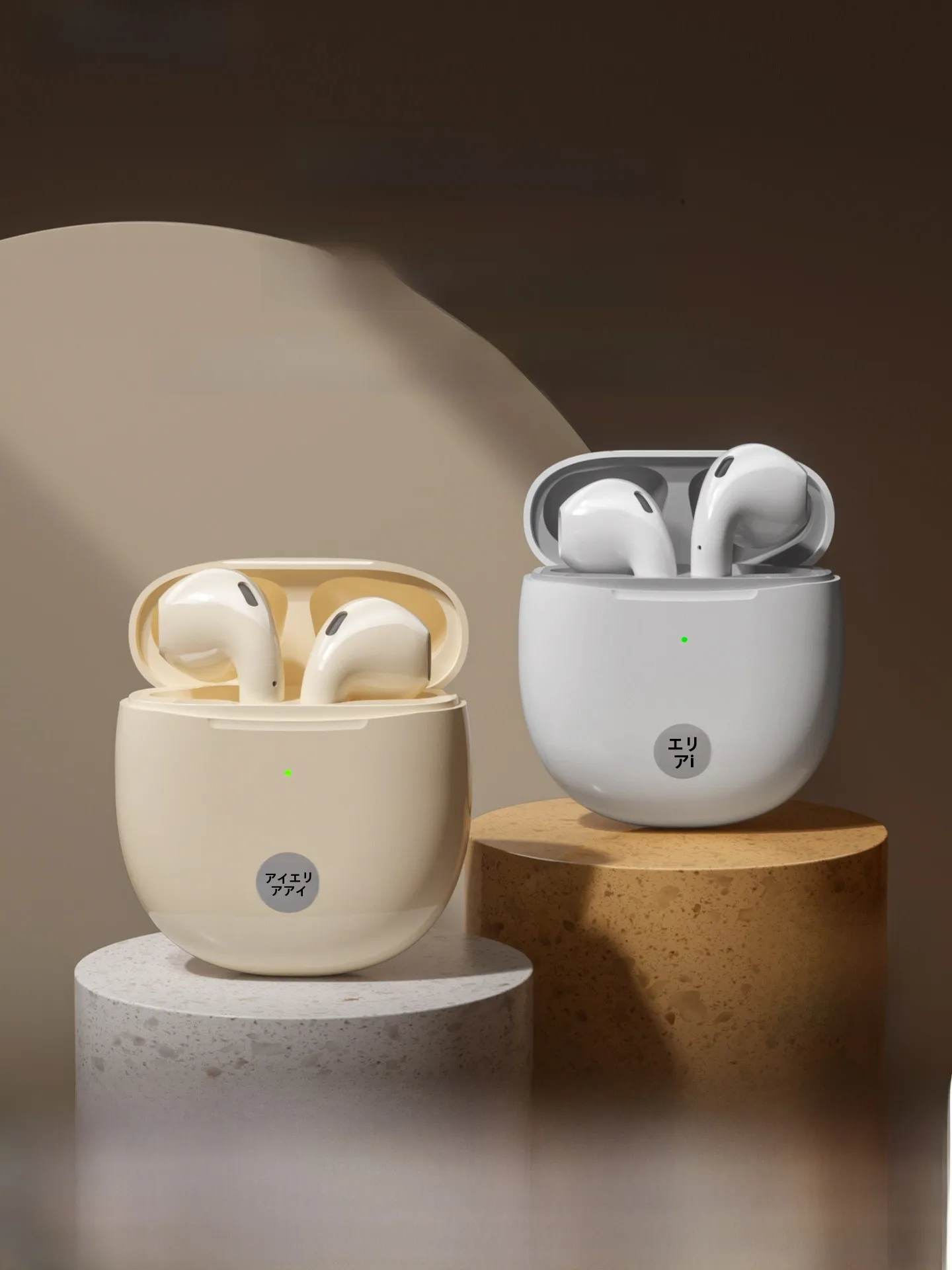 Bluetoothイヤホン マイク付き スポーツ用 半入耳型 SR_10