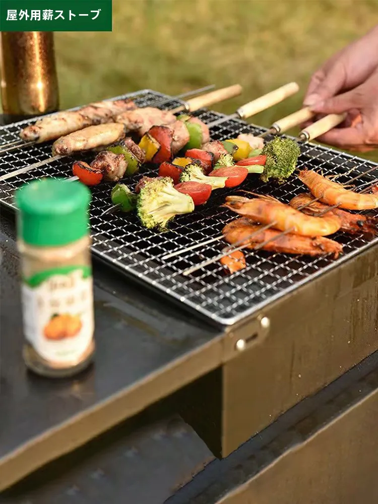 キャンプ道具を節約調達するなら、煙の出な い折りたたみストーブが最強？