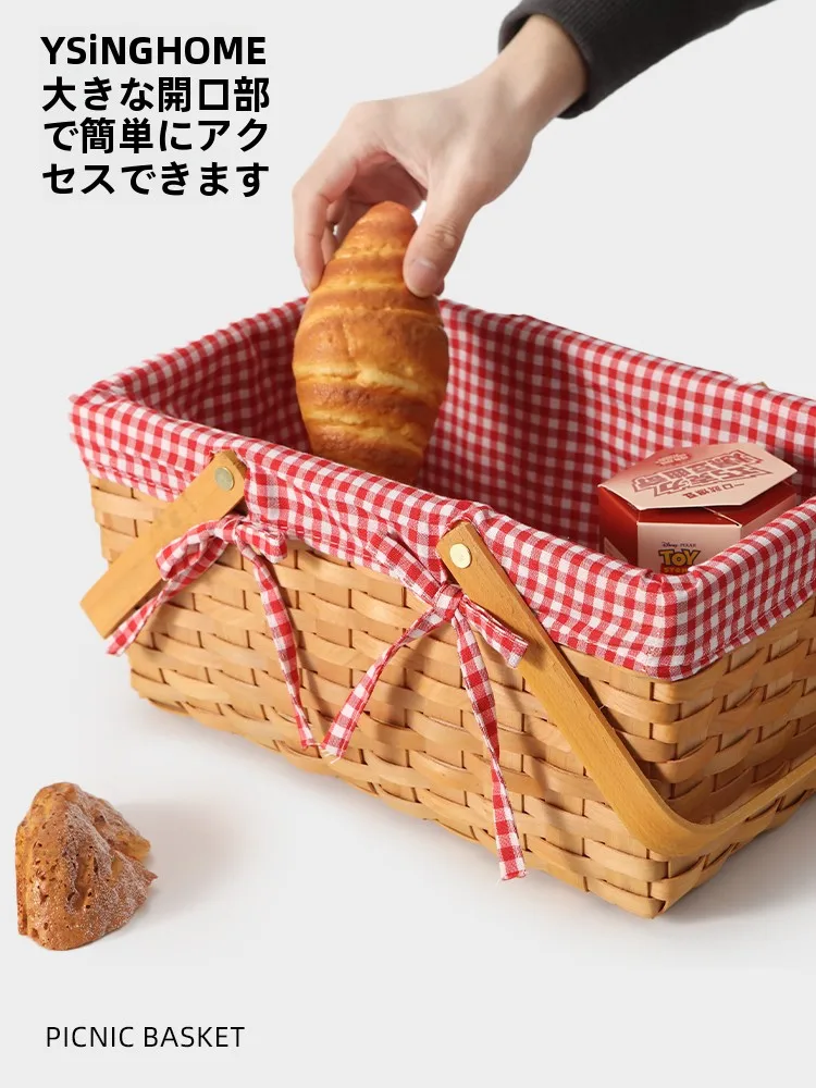 アウトドアピクニック用バスケット：大容量ファブリック収納の実用性と使い分け