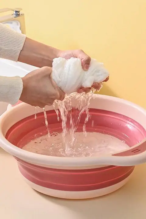 折りたたみ式洗面器【学生寮用・多機能・大容量・旅行用・プラスチック製】