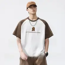 アメリカンスタイルのビッグシルエット半袖Tシャツ【極上の柔らかさ・ラグランスリーブ・クルーネック】